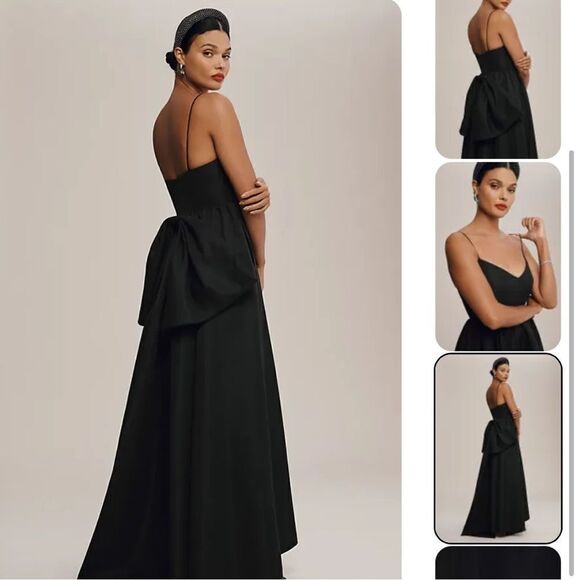 NWT Sachin & Babi Hadley V-Neck
Back-Bow Empire Gown - Picture 3 of 8